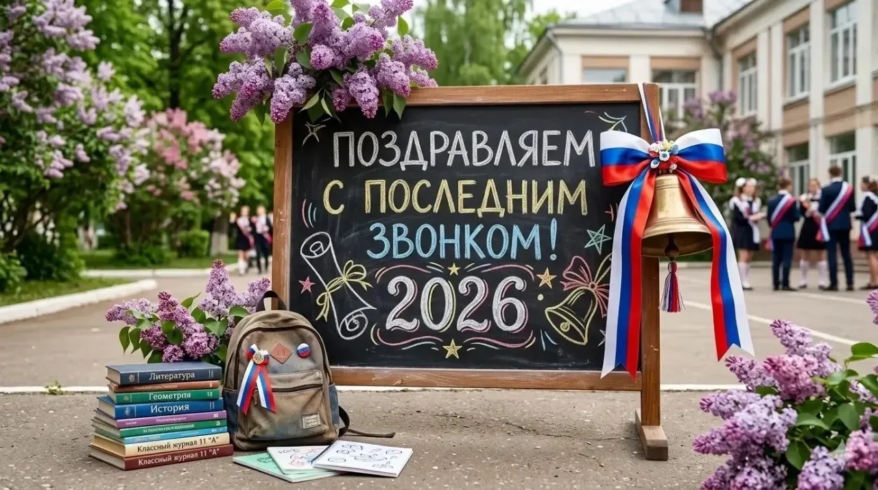 Поздравление с окончанием учебного года!
